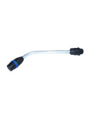 Accessoire courbé avec jet brouillard spécial pour miroir